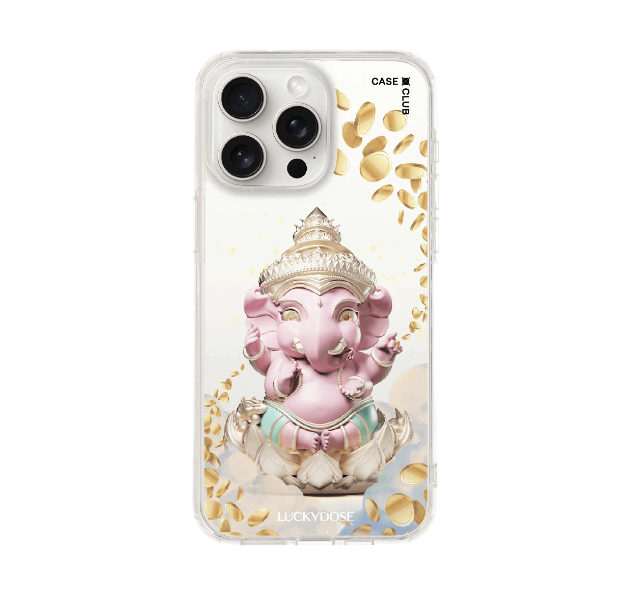 luckydose พระพิฆเนศสีชมูพูพาสเทล